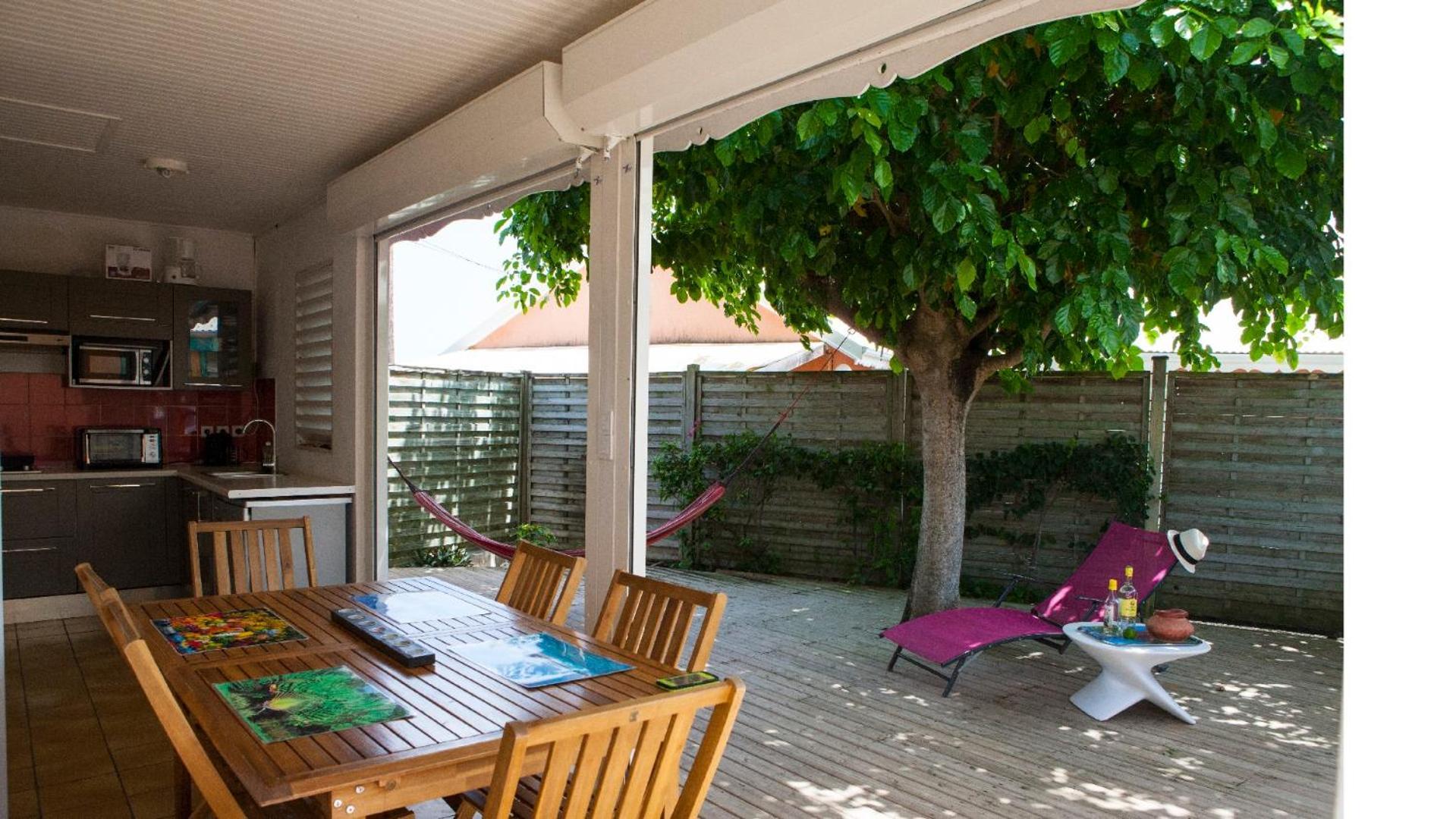 Bungalow Vanille Gite Tifigue Сен-Франсуа Экстерьер фото