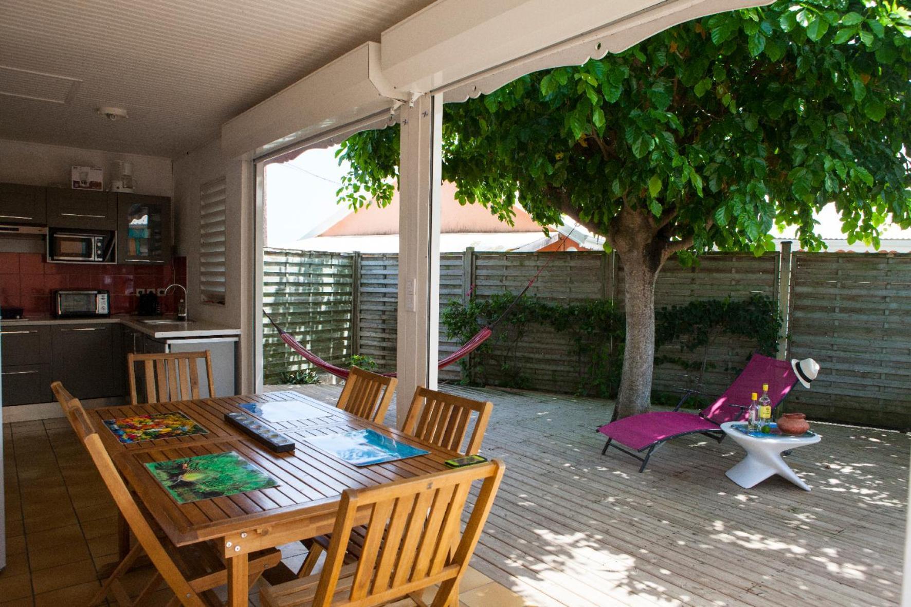 Bungalow Vanille Gite Tifigue Сен-Франсуа Экстерьер фото